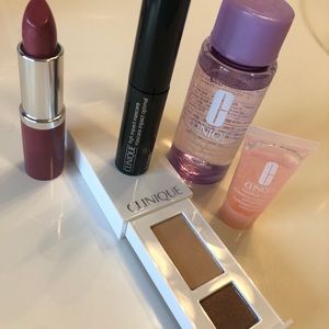 Clinique trial sizes (lipstick, remover, more)...